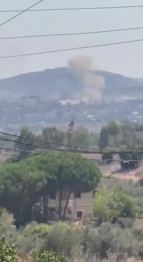 تفجير إسرائيلي في بني حيان وتحليق حربي منخفض فوق الجنوب