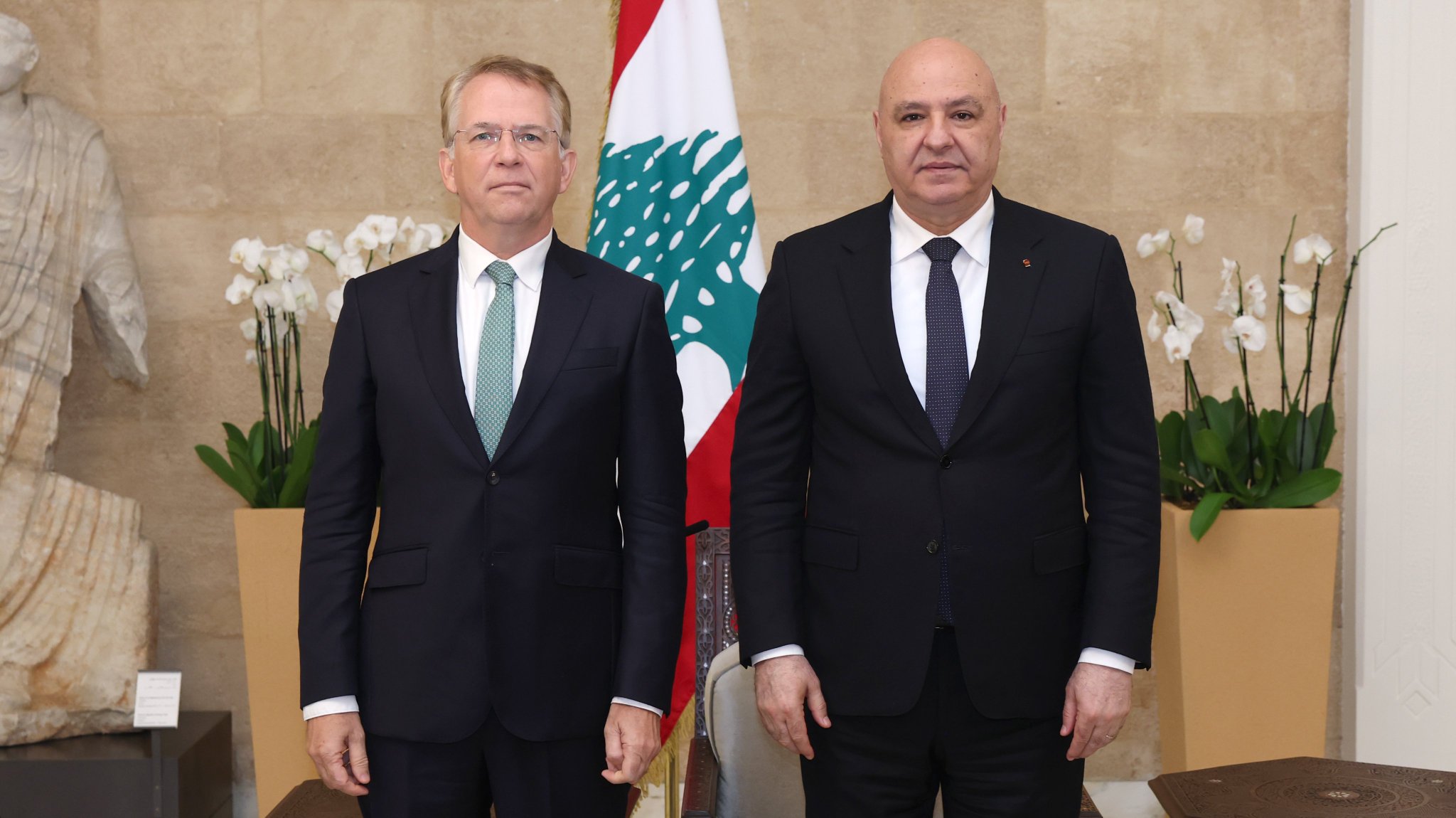 الرئيس عون يتسلّم أوراق اعتماد خمسة سفراء جدد في لبنان
