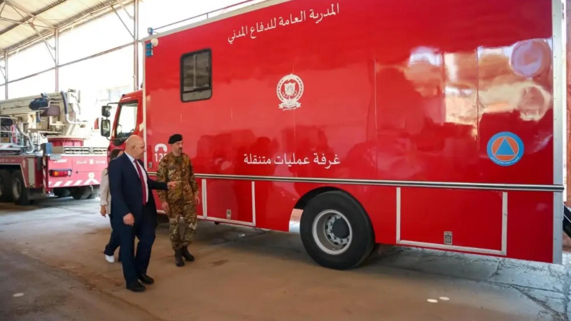 خريش تسلم هبة من البعثة العسكرية الإيطالية الثنائية في لبنان