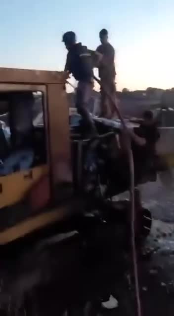 الجيش الإسرائيلي يستهدف حفّارة في بلدة كفرتبنيت