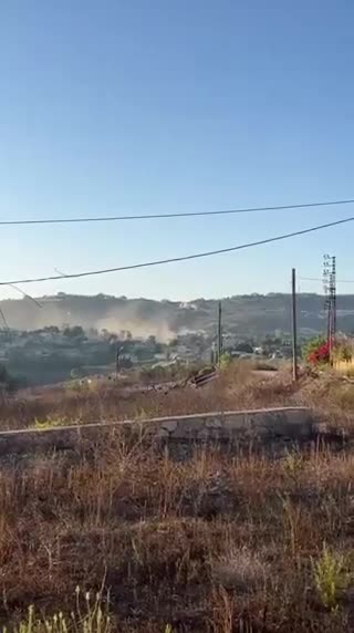 بالفيديو- قصف مدفعي إسرائيلي يطاول كفرشوبا وتلال علي الطاهر وتفجير في حداثا