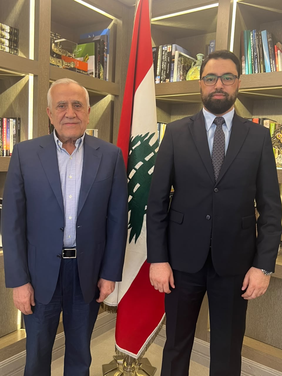 سليمان: لتطوير العلاقة بين لبنان وسوريا بما يخدم المصلحة المشتركة