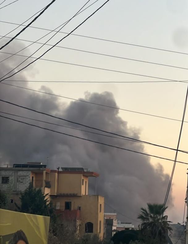 غارة إسرائيلية بين صربين وحاريص وتفجير جديد في ميس الجبل