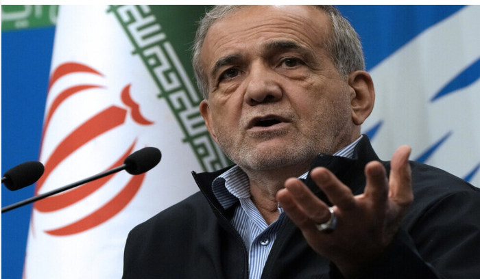 بزشكيان: حزب الله لا يستطيع مواجهة إسرائيل منفردا