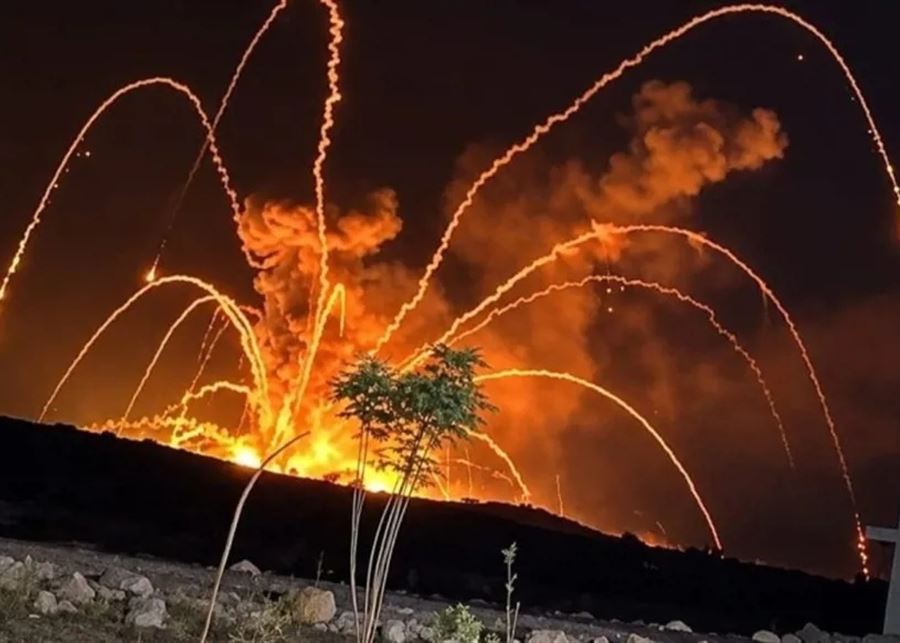 سلسلة انفجارات مرعبة في موقع للجيش السوري بريف حلب وإجلاء 4 مصابين حتى الآن