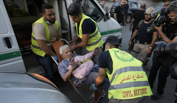 مئات القتلى والجرحى في هجوم إسرائيلي واسع على لبنان<br />
أكبر حصيلة دموية منذ الحرب الأهلية