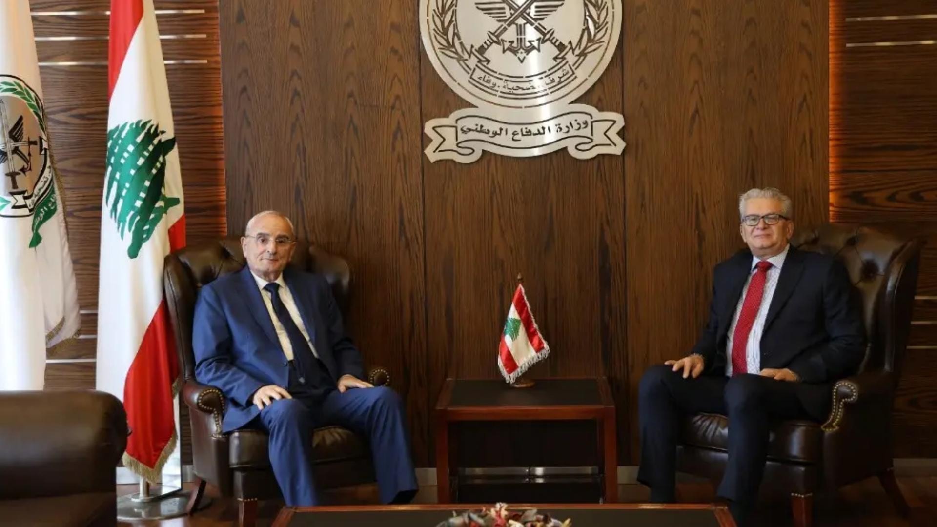 وزير الدفاع استقبل سفيري صربيا وألمانيا
