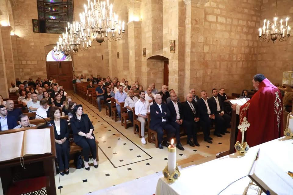 «القوات اللبنانية» تحيي ذكرى شهداء كفرعبيدا بقداس سنوي
