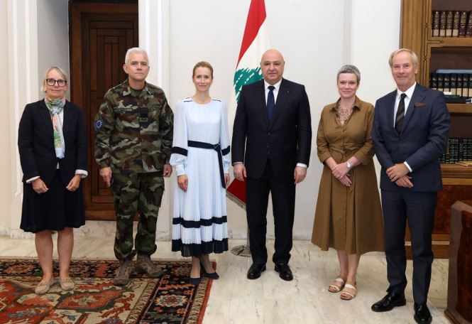الرئيس عون: الاتفاق هو الوسيلة الوحيدة لانهاء حالة العداء بين لبنان وإسرائيل