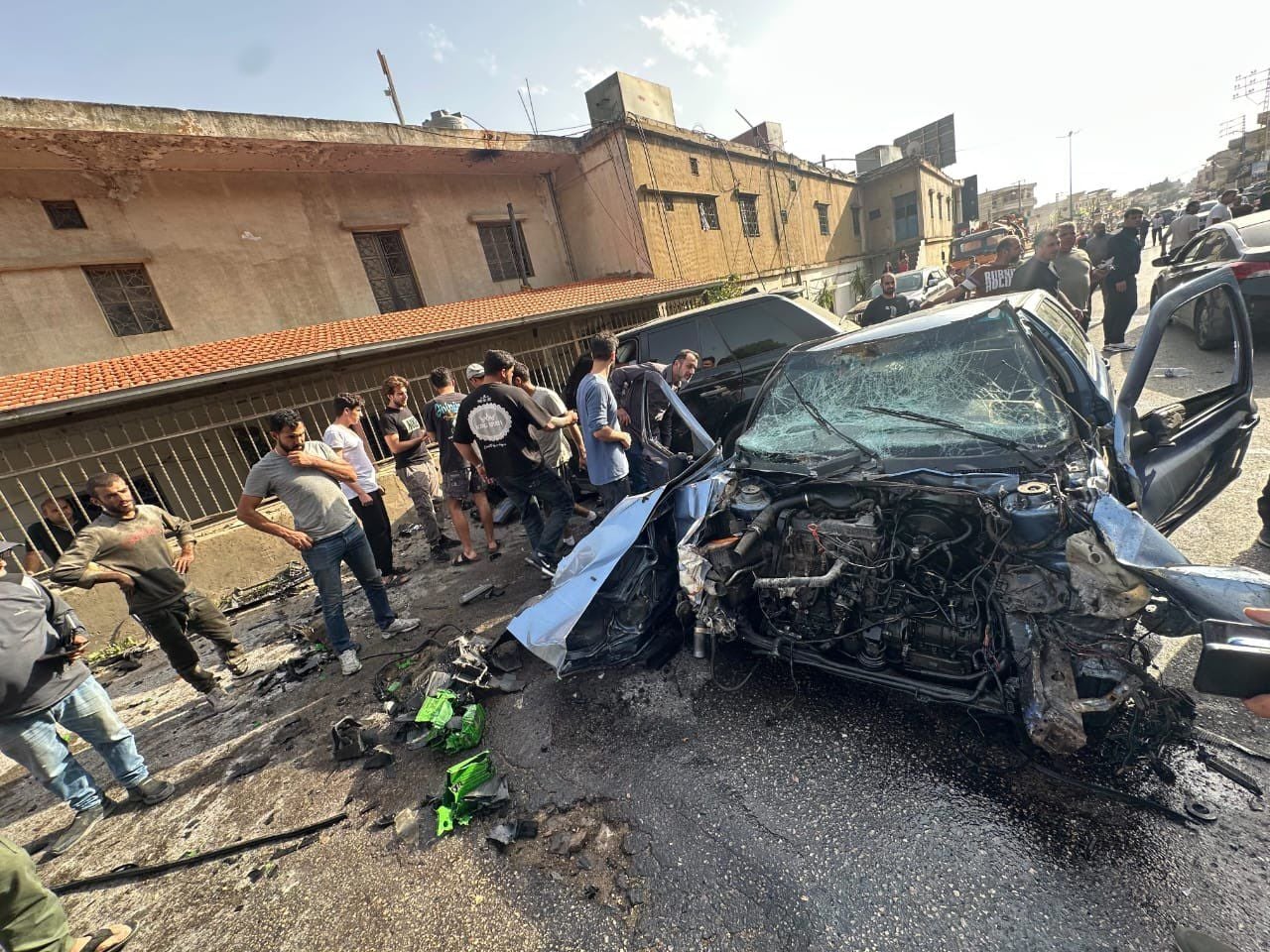 حادث سير مروع في بيت شاما غربي بعلبك