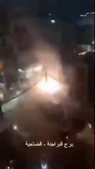 بالفيديو - انفجار هز الضاحية…ماذا حصل في برج  البراجنة؟!