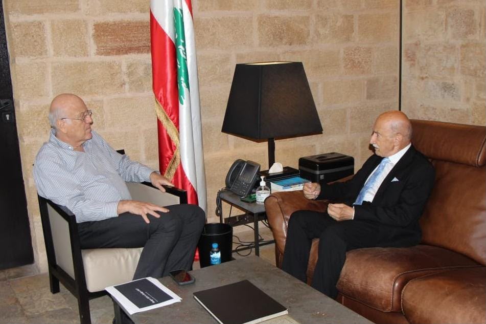 ميقاتي: أولوية لبنان خفض التصعيد وتنفيذ اتفاق الإطار والانسحاب الإسرائيلي… ويدعو إلى تعزيز الحوار الوطني