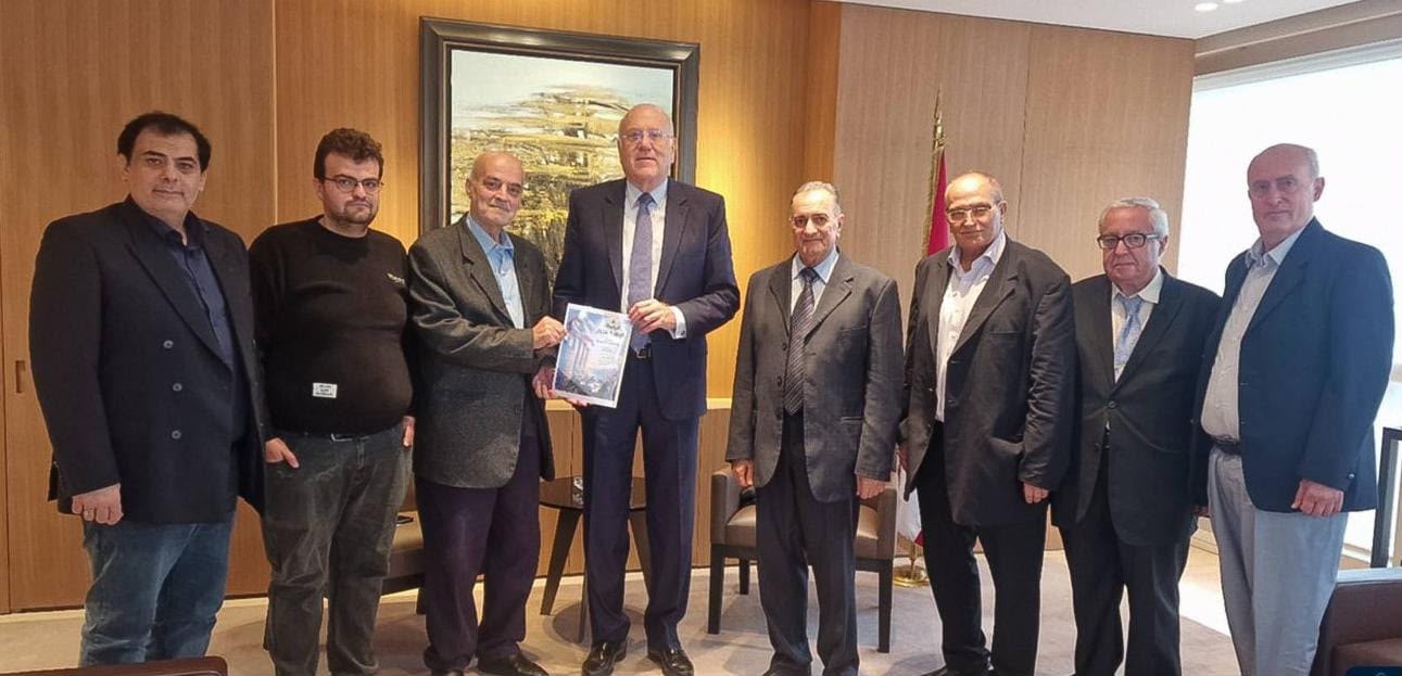 ميقاتي: أولوية لبنان خفض التصعيد وتنفيذ اتفاق الإطار والانسحاب الإسرائيلي… ويدعو إلى تعزيز الحوار الوطني