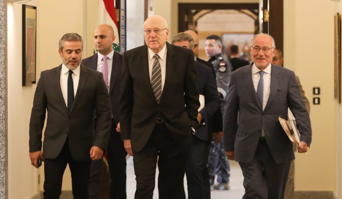 ميقاتي في مجلس الوزراء: بسبب الاحداث الأخيرة  طلبت بأن أذهب عوضا عن وزير الخارجية  للتكلم عن الاعتداءات الإسرائيلية