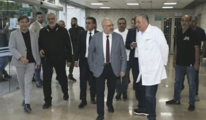 جولة للأبيض في مستشفيات بعلبك: نطالب المجتمع الدولي القيام بواجباته