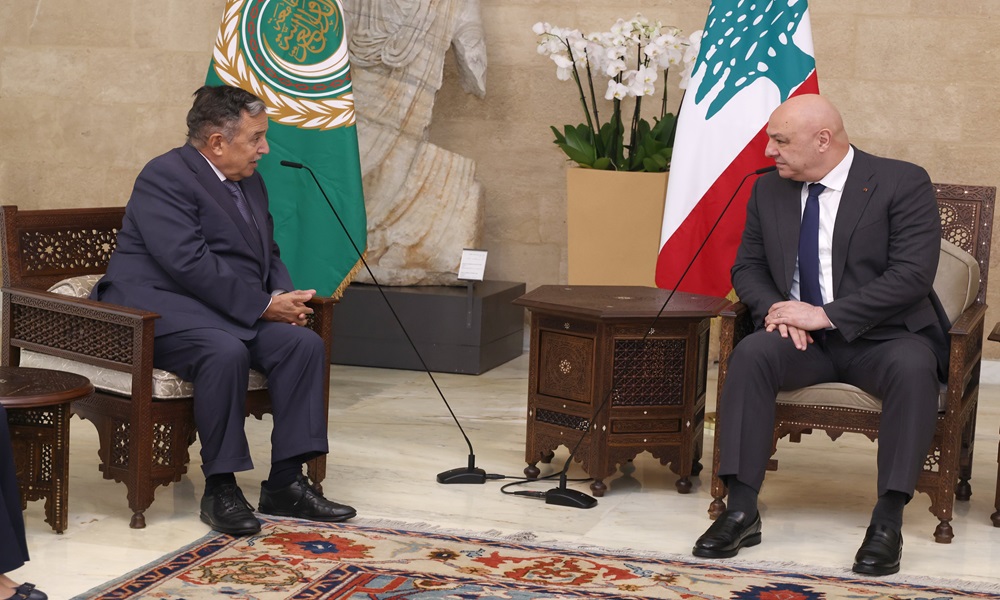عون: لبنان متمسّك بالحل الدبلوماسي