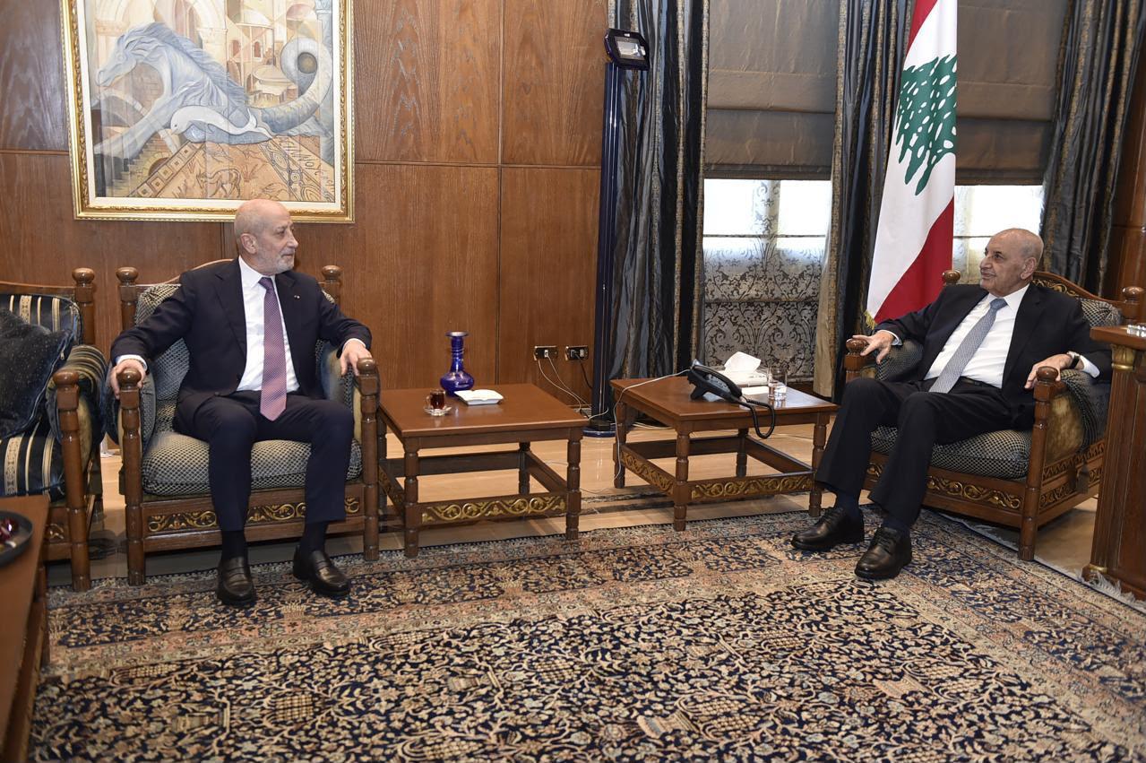 بري يستقبل مستشار رئيس الجمهورية في عين التينة