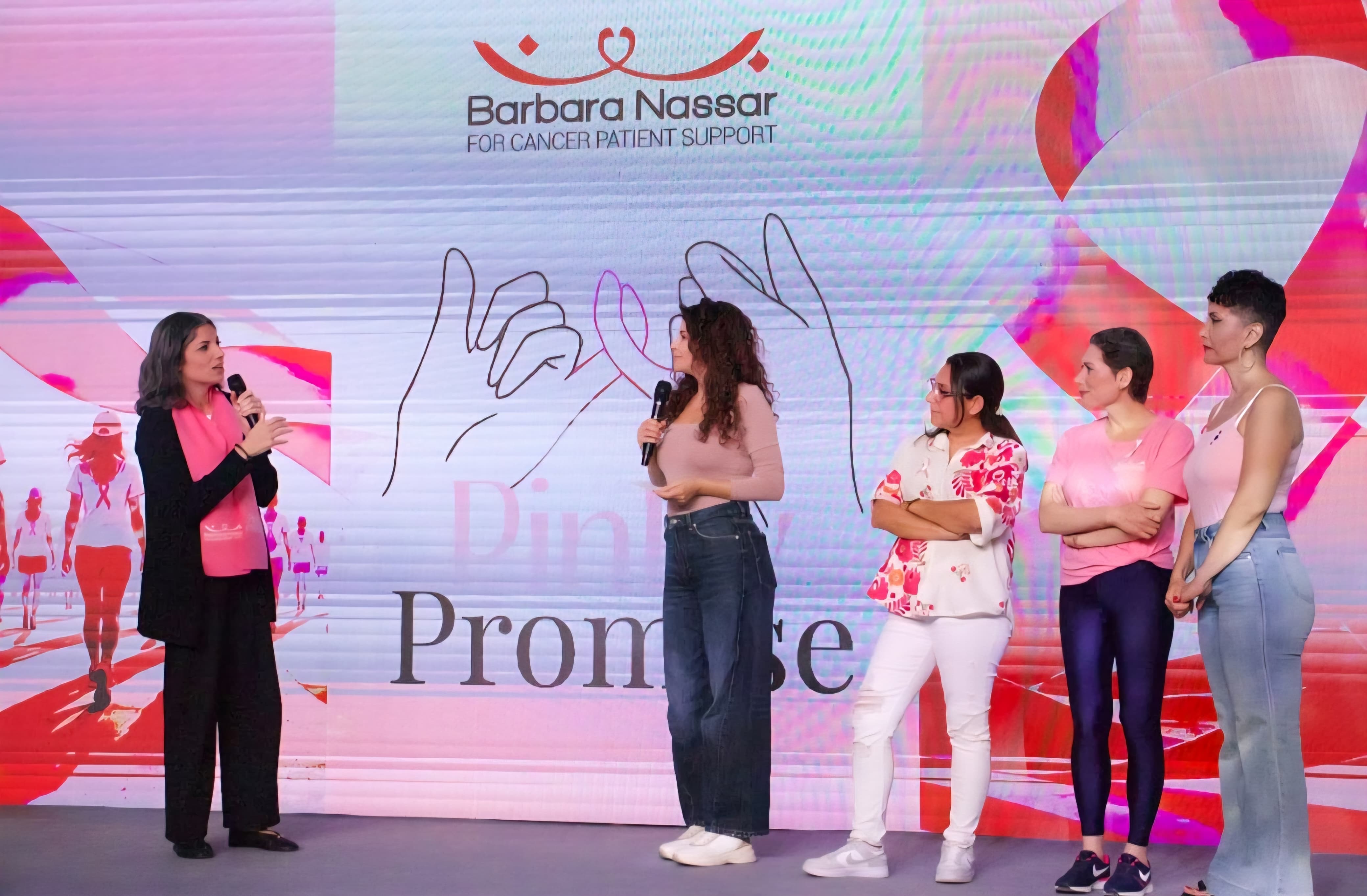 يوم توعوي عن سرطان الثدي بعنوان Pinky Promise