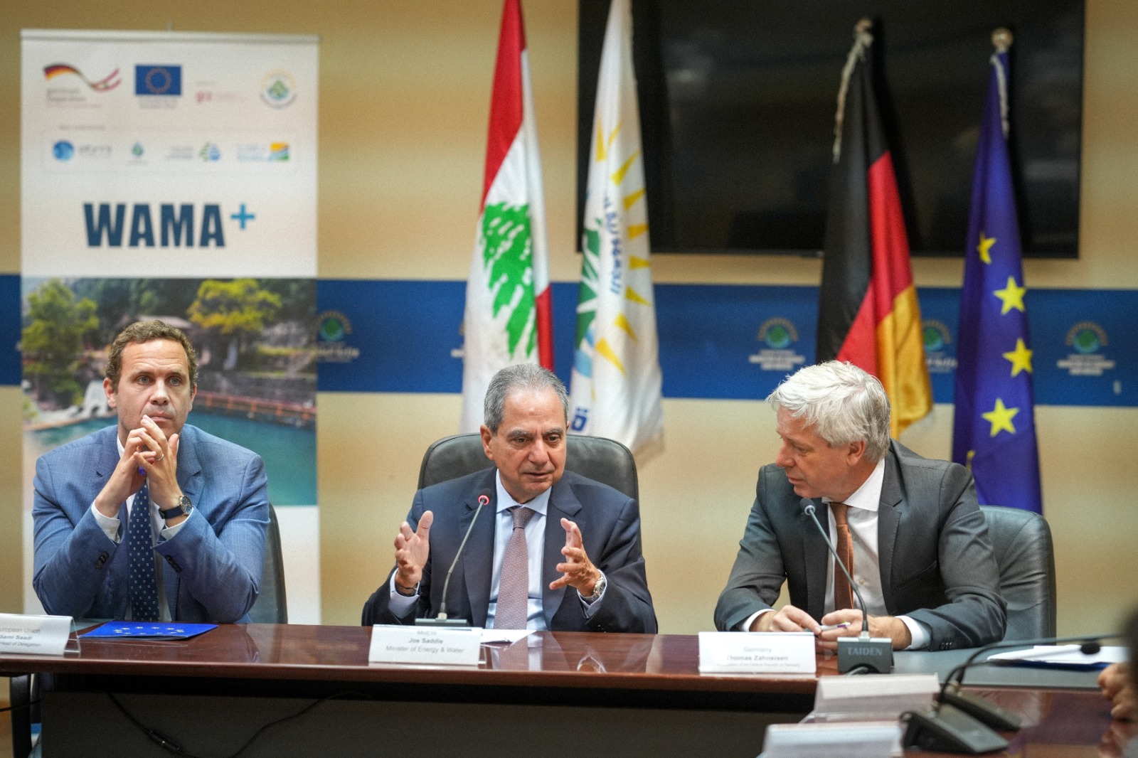 مشروع مشترك بقيمة 19.5 مليون يورو لتعزيز خدمات إمدادات المياه في لبنان