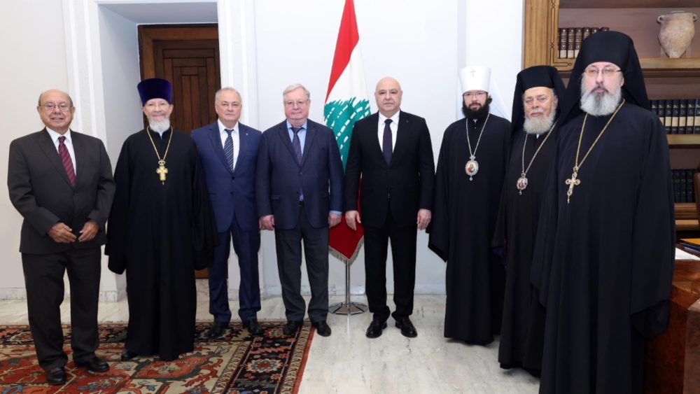 عون استقبل رئيس الوزراء الروسي السابق سيرغي ستيباشين