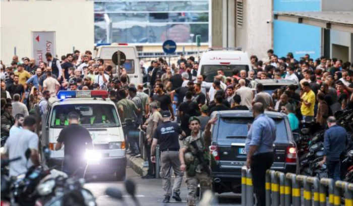 البطولة اللبنانية تواجه الجُبن الاسرائيلي<br />
هجوم الكتروني اجرامي يصيب حاملي جهاز البايجر من عناصر حزب الله ومدنيين<br />
المقاومة تؤكد ان العدو الاسرائيلي سينال قصاصه على هذه الجريمة