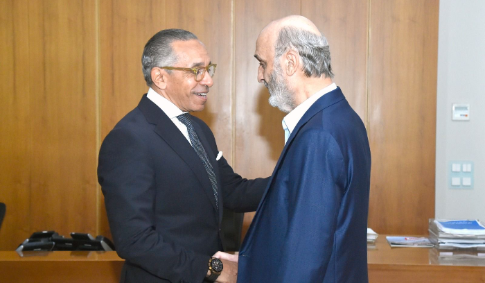 جعجع استقبل سفير جمهورية مصر العربية لدى لبنان