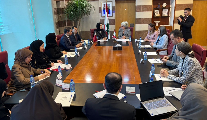 وزيرة التربية بحثت مع نظيرتها القطرية في التعاون التربوي الجامعي