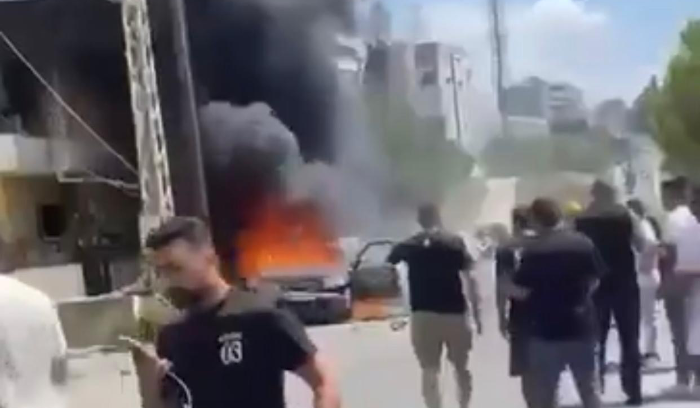 إصابة  شخص في استهداف سيارة في عبرا