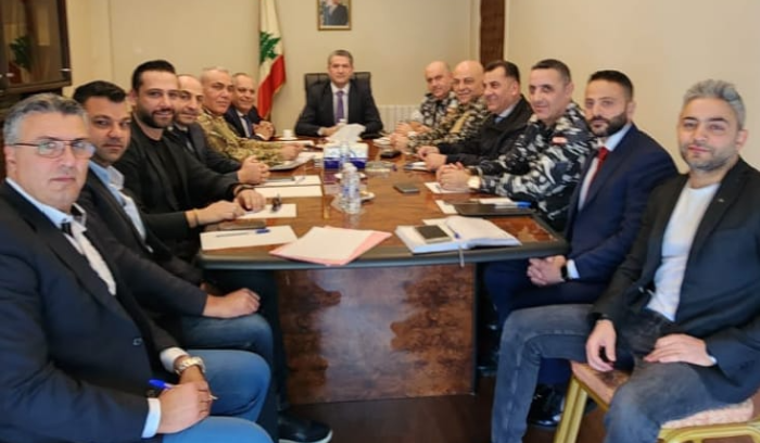 ابو جوده ترأس مجلس امن فرعي في سراي زحلة