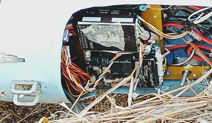 سقوط مسيرة إسرائيلية في عكار شمال لبنان ⁧‫