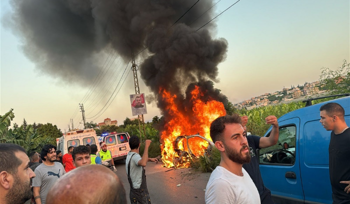 استهداف دراجة نارية قرب الشهابية