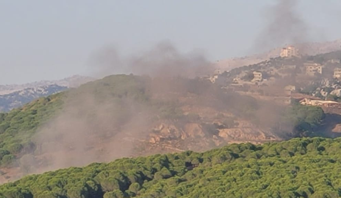 قصف بالمدفعية على صنوبر كفرحمام