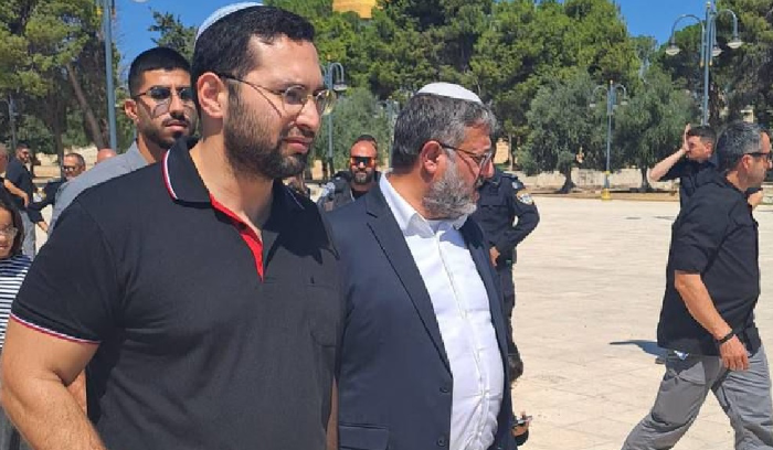 2250 مستوطنًا اقتحموا المسجد الأقصى في الفترة الصباحية بينهم بن غفير