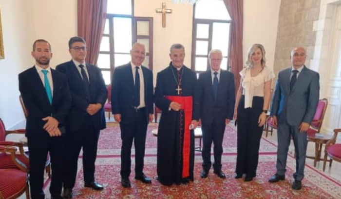 الراعي عرض مع زواره في الديمان للأوضاع العامّة