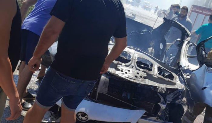 قتيل وإصابات في غارة إسرائيلية على سيارة بين وادي جيلو والبازورية