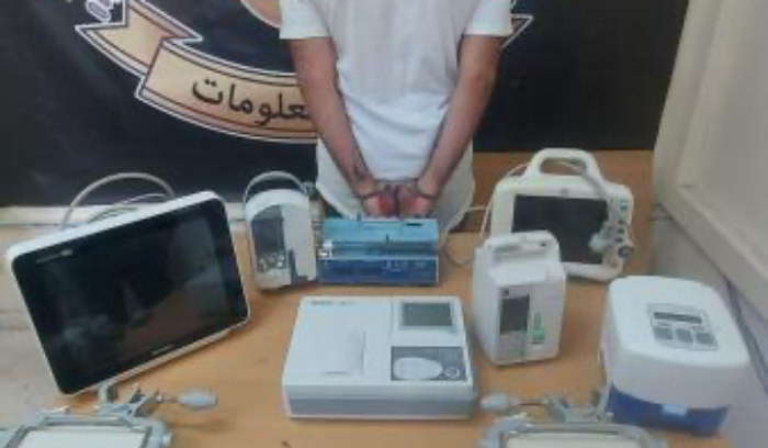 توقيف سارق مستشفيات!