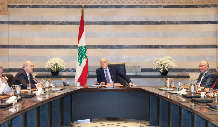 ميقاتي طالب بتطبيق 1701 فوراً:  لو ان الوزراء المقاطعين شاركوا في الجلسة لان نهج المقاطعة غير مجدي في هذا الظرف الخطير