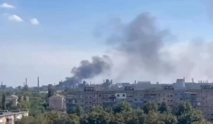 اندلاع حريق في أكبر شركة معادن أوكرانية