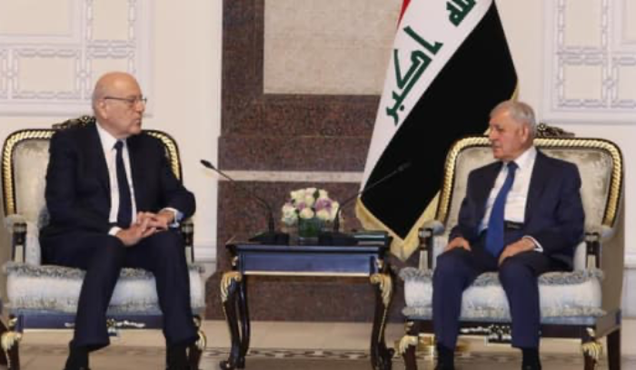 ميقاتي يدعو الرئيس العراقي لزيارة لبنان: نثمّن مواقفه الداعمة