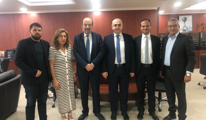 وفد قواتي برئاسة عقيص زار رئيس الجامعة اللبنانية