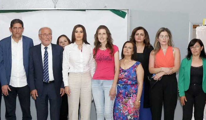 الحلبي وجعجع جالا على مدارس في بشري