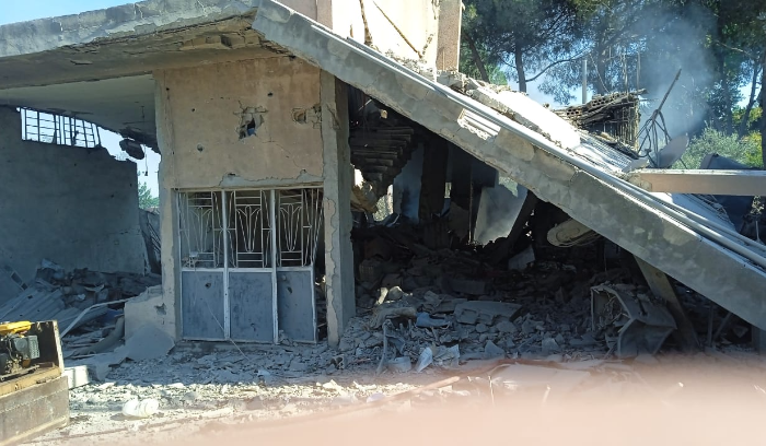 جريحان في الغارة على حولا