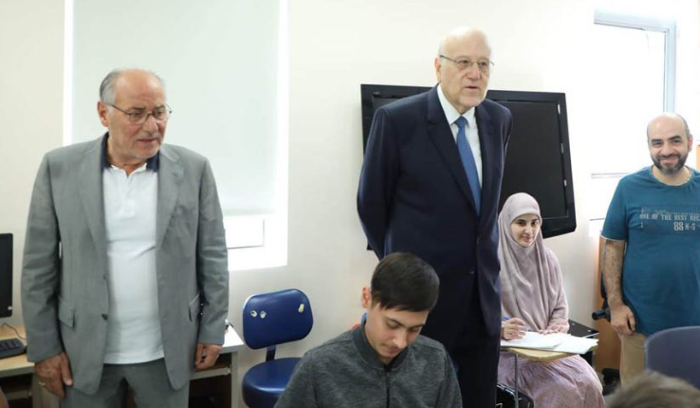 ميقاتي والحلبي يطالبان بزيادة الدعم المالي لمواجهة الأزمات التعليمية في لبنان