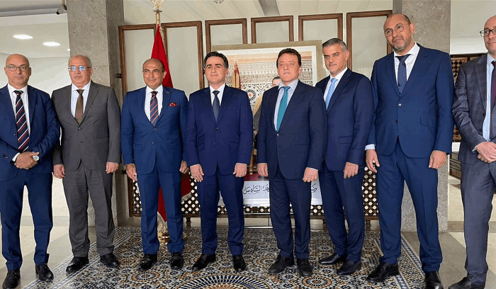 حمية التقى في الرباط نظيره المغربي... وهذا ما تم بحثه