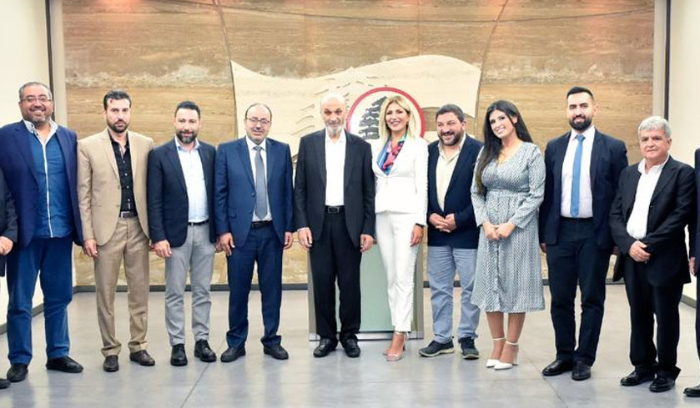 ‏⁧‫جعجع‬⁩ التقى وفد من جمعية 