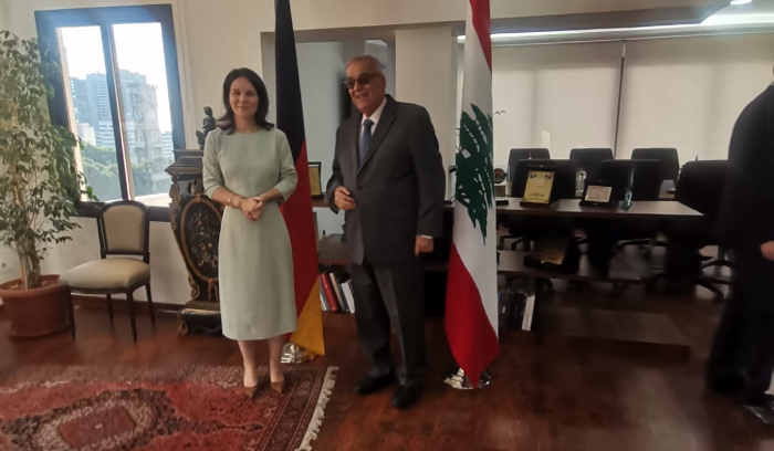 بو حبيب استقبل وزيرة خارجية ألمانيا.. وهذا ما تم بحثه