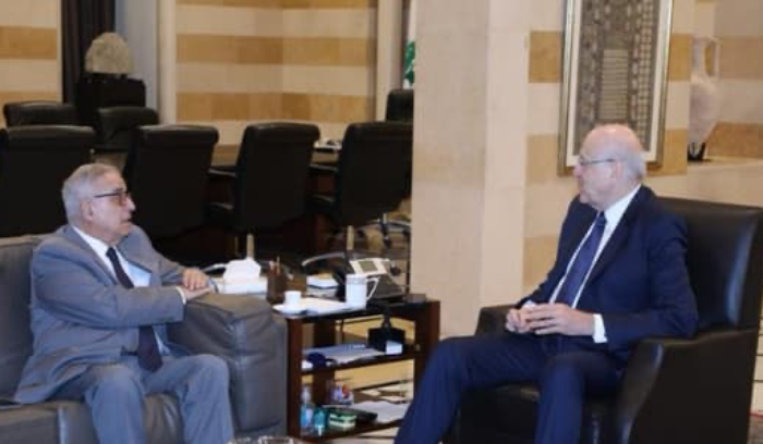ميقاتي بحث مع بو حبيب في نتائج الاتصالات مع الرئيس القبرصي