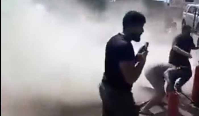 ستة جرحى مدنيين بالغارة على سيارة في ‬⁩البرغلية