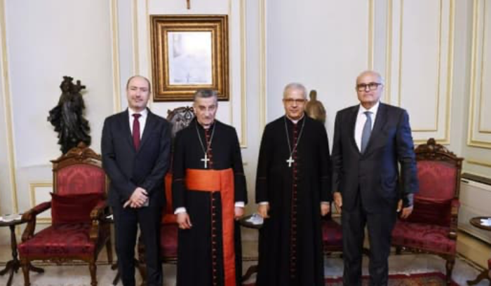 الراعي بحث مع رومانوس وضو في الوضع جنوباً