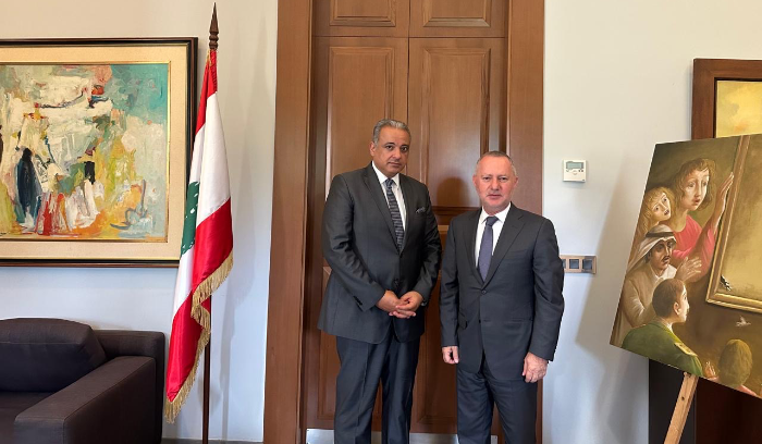 المرتضى تداول مع عريجي شؤونًا عامة